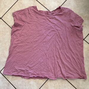 torrid Mauve Short Sleeve Crew Tee